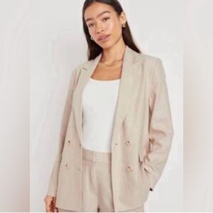 Linen Blend Blazer